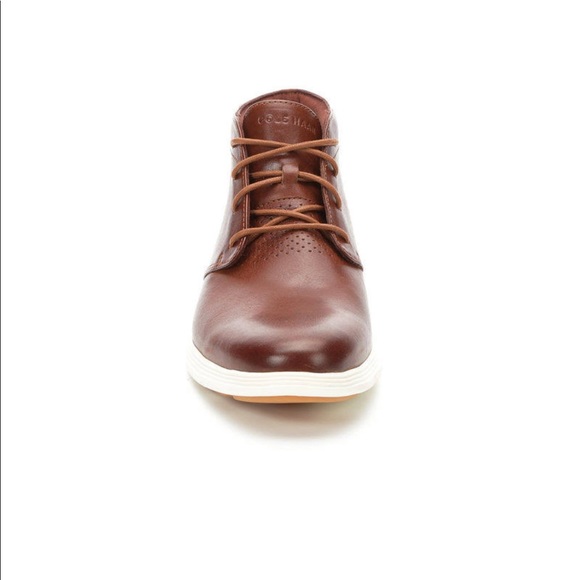 Cole Haan Grand Tour Brown Leather Chukka NWOB - Picture 2 of 5